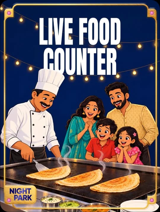 Live Food Counter